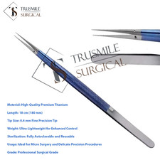 Micro pinze in titanio 18 cm