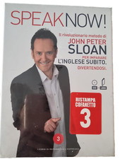 Libro e cofanetto "Speak Now! Per imparare l'inglese subito" John Peter Sloan n3