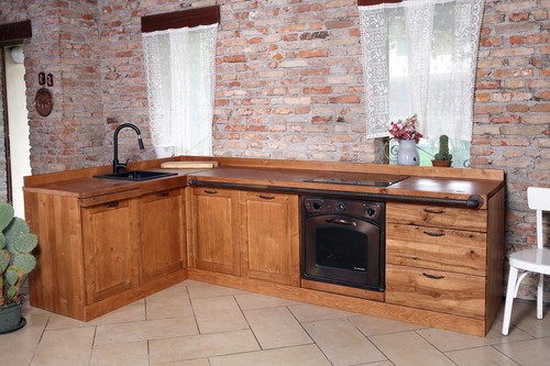 Cucina angolo country - cucina,