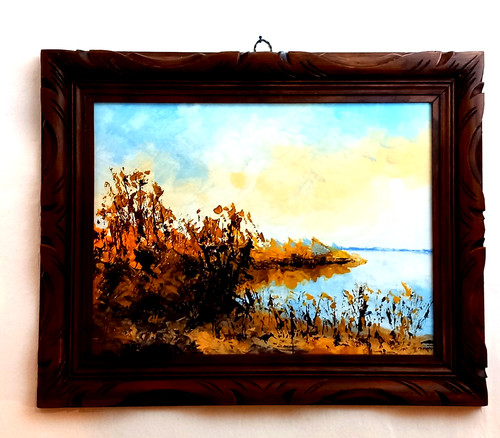 Huile couteau automne - , "automne