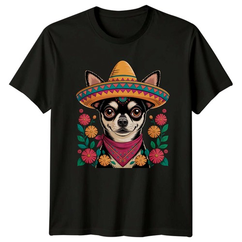 Shirt chihuahua cinco de - cinco,
