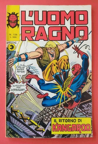 Uomo ragno 138 - l'uomo,
