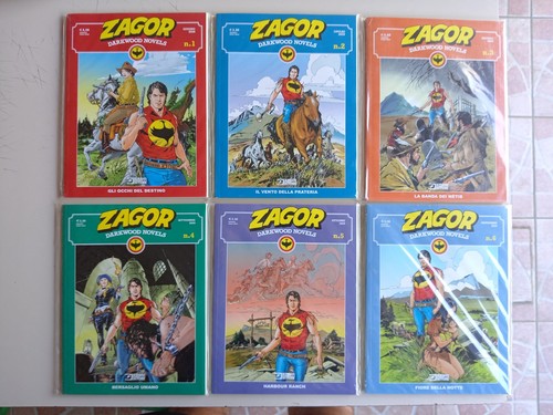 Zagor darkwood novels a - a, 6