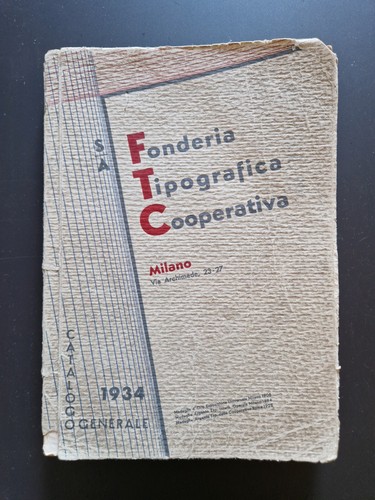 Campionario dei caratteri - , di