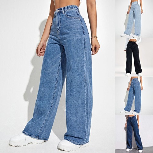 Pantaloni jeans donna - , larghi