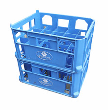 2 casse per bottiglie in