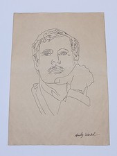 Andy Warhol Drawing on paper