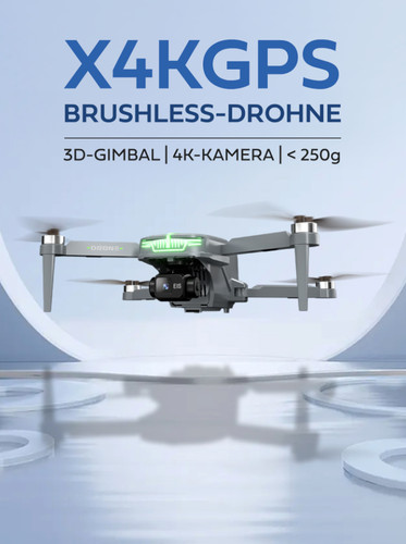 X4kgps drone brushless con - x4kgps,