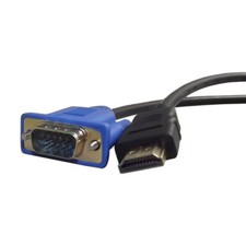 Convertitore Cavo a Hdmi Adattatore VGA to 1MT HD Nuovo hz