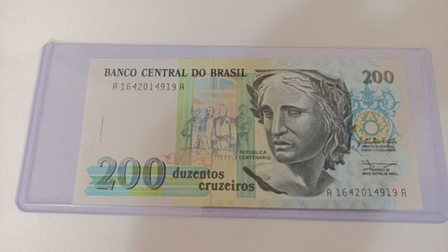 Banconota 200 cruzeiros - banconota,