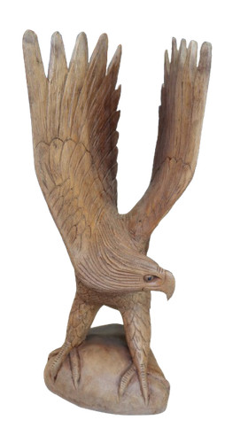 Scultura aquila legno di - in,
