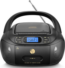 Lettore CD Con Cassette, Radio