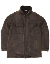 Giacca a vento uomo MARLBORO CLASSICS UK 40 grande grigio cotone CW14