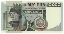 10000 LIRE RITRATTO D'UOMO A