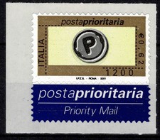 2001 REPUBBLICA ITALIANA n. 2566 - POSTA PRIORITARIA MNH MF108463