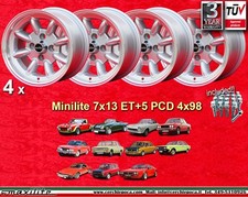 4 Cerchi+Bulloni BMW OPEL VW