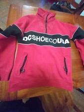 Felpone Rosso Dc Taglia S Uomo