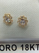 Orecchini in oro giallo 750 18