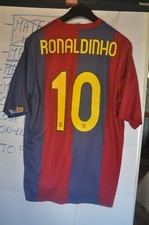 Maglia Calcio originale Nike Barcellona Ronaldinho Taglia L