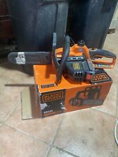 BLACK+DECKER GKC1825L20 18V Elettrosega per Potatura a Batteria Litio