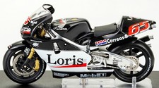 Honda NSR500 Loris Capirossi 2002 Scala 1:24 Modellino Classe 500 Numero 65 HRC