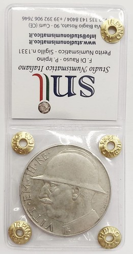 Regno italia lire elmetto - lire,