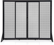 Schermo per Camino Con Porte