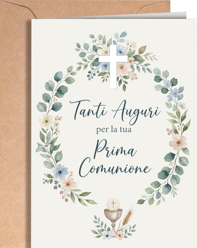 Biglietto prima comunione - biglietto, per