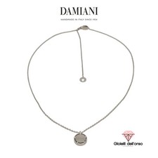 Collana Damiani D-Side Unisex Oro Bianco 18k