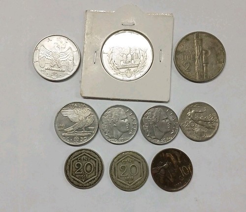 Italia regno monete con - 10,