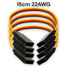 4 x cavo servo 15 cm femmina