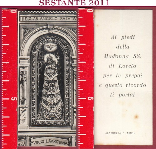 1730 santino holy card - card, madonna