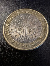 Moneta francese da 1 euro rara