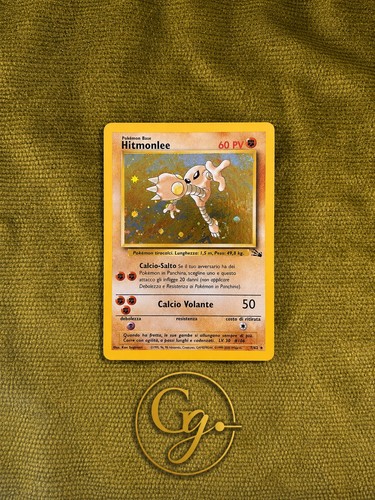 Pokémon hitmonlee set fossil - pokémon,