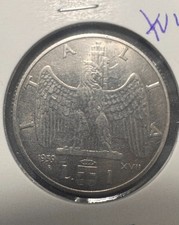1 LIRA ITALIANA 1939 ITALIA