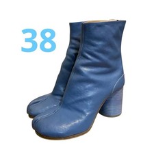 Stivali Tabi donna tacco blu