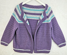 Cardigan maglione fatto a mano