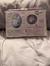 Kit artigianale ricamo viso floreale 'Easy Whim' (nuovo, mai usato)