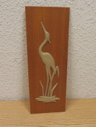 Quadro legno con cormorano - quadro,