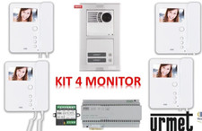 KIT VIDEOCITOFONO URMET 4