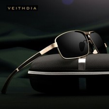 Occhiali da sole uomo alluminio HD polarizzati fotocromatici guida sport occhiale