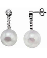 Eleganti Orecchini con Perle