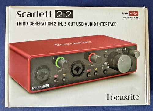 Focusrite scarlett 2i2 3a - 2i2,
