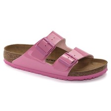 Sandalo Birkenstock Arizona Vernice Rosa Donna
