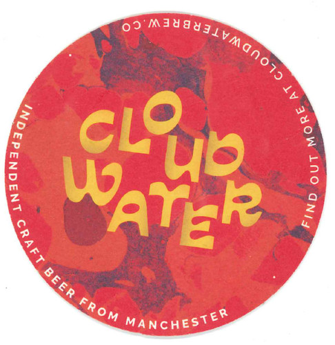 Cloudwater brew beer mat - co,