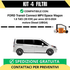 Kit 4 Filtri Tagliando per