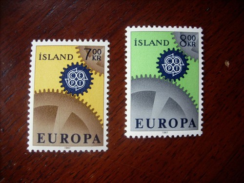 Islanda europa cept 1967 nuovo - cept,
