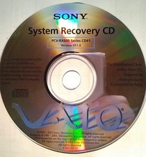 Sony Vaio PCV-RX600 Series Set
