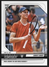 2024 PANINI INSTANT ⭐ JANNIK SINNER ⭐ NEW WORLD NUMBER ONE ☄️ JS-1