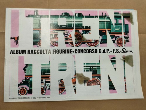 Album figurine treni lima - i,